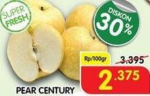 Promo Harga Pear Century per 100 gr - Superindo