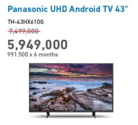 Promo Harga PANASONIC TH-43HX610G   - Electronic City