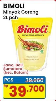 Promo Harga Bimoli Minyak Goreng 2000 ml - Indomaret