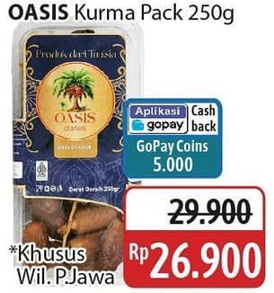 Promo Harga Oasis Dates 250 gr - Alfamidi