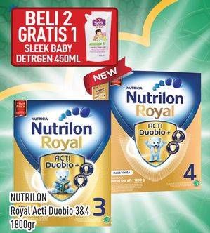 Promo Harga NUTRILON Royal 3 / 4 Susu Pertumbuhan 1800 gr - Hypermart