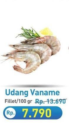 Promo Harga Udang Vanamae per 100 gr - Hypermart