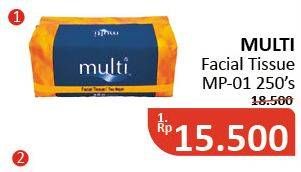 Promo Harga MULTI Facial Tissue MP-01 250 pcs - Alfamidi