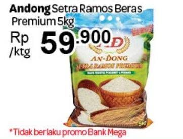Promo Harga An-dong Beras Premium 5 kg - Carrefour