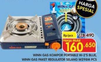 Promo Harga Winn Gas Kompor Portable W-2