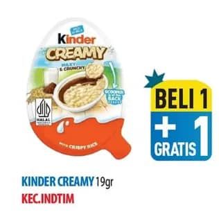 Promo Harga Kinder Joy Creamy Milky Crunchy With Crispy Rice 19 gr - Hypermart