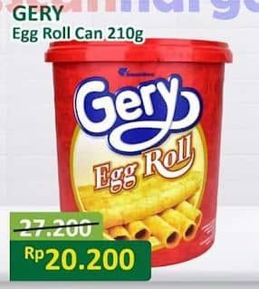 Promo Harga Gery Egg Roll Kecuali 210 gr - Alfamart