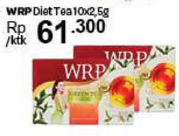 Promo Harga WRP Diet Tea 10 pcs - Carrefour