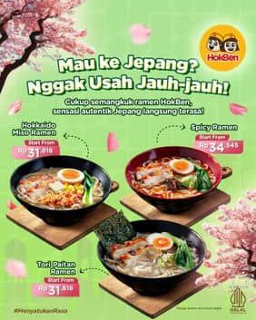 Promo Harga Mau ke Jepang?  - HokBen