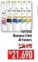 Promo Harga PANTENE Shampoo All Variants 210 ml - Hypermart