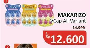 Promo Harga MAKARIZO Vitacaps Hair Vitamin All Variants per 6 pcs - Alfamidi