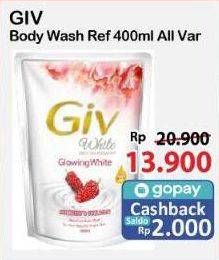Promo Harga GIV Body Wash All Variants 400 ml - Alfamart