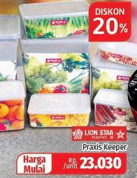Promo Harga LION STAR Praxis Keeper  - Lotte Grosir