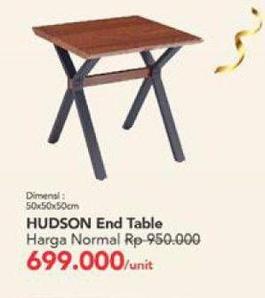 Promo Harga Hudson End Table  - Carrefour