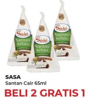 Promo Harga Sasa Santan Cair 65 ml - Yogya