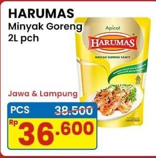 Promo Harga Harumas Minyak Goreng 2000 ml - Indomaret