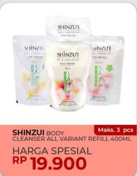 Promo Harga Shinzui Body Cleanser All Variants 420 ml - Yogya