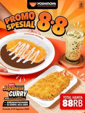 Promo Harga Promo Spesial 8.8  - Yoshinoya