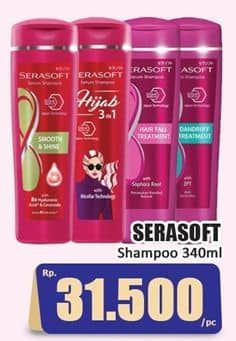 Promo Harga Serasoft Shampoo 340 ml - Hari Hari