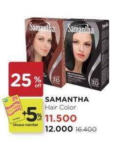 Promo Harga SAMANTHA Hair Color  - Watsons