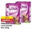 Promo Harga Prenagen Lova Cokelat 120 gr - Alfamart