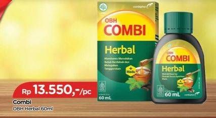 Promo Harga Obh Combi Herbal 60 ml - TIP TOP