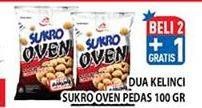 Promo Harga DUA KELINCI Kacang Sukro Oven Pedas 100 gr - Hypermart