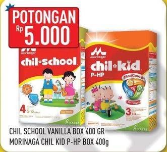 Promo Harga MORINAGA Chil School Gold/Chil Kid P-HP  - Hypermart