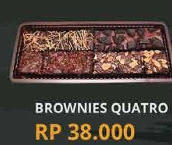 Promo Harga Brownies Quatro  - Hypermart