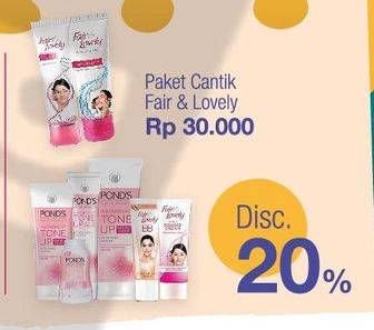 Promo Harga GLOW & LOVELY (FAIR & LOVELY) Products  - Hypermart
