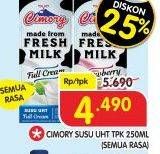 Promo Harga CIMORY Susu UHT All Variants 250 ml - Superindo