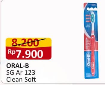 Promo Harga Oral B Toothbrush All Rounder 1 2 3 Soft  - Alfamart