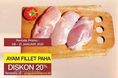 Promo Harga Ayam Fillet per 100 gr - Yogya