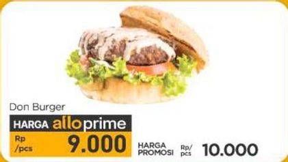 Promo Harga Don Burger  - Carrefour