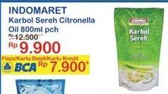 Promo Harga INDOMARET Karbol Sereh Citronella Oil 800 ml - Indomaret