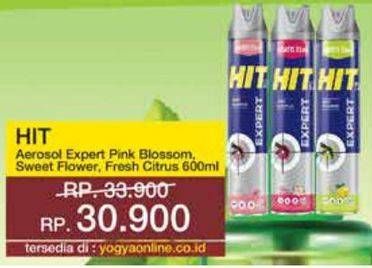 Promo Harga HIT Aerosol Expert Pink Blosom, Sweet Flower, Citrus 675 ml - Yogya