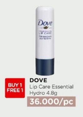 Promo Harga Dove Nourishing Lip Care Hydro Lip Balm 4 gr - Watsons