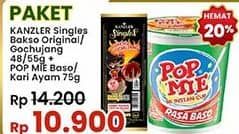 Promo Harga Kanzler, Pop Mie  - Indomaret