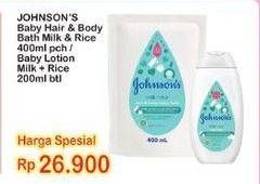 Promo Harga Johnsons Baby Bath/Lotion  - Indomaret