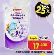Promo Harga Pigeon Baby Liquid Laundry Detergent 450 ml - Superindo