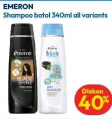 Promo Harga Emeron Shampoo All Variants 340 ml - Hypermart