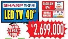 Promo Harga Sharp, Akari Led TV 40"  - Hypermart