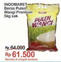 Promo Harga Indomaret Beras Pulen Wangi Premium 5 kg - Indomaret
