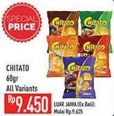 Promo Harga CHITATO Snack Potato Chips All Variants 68 gr - Hypermart