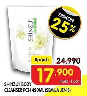 Promo Harga SHINZUI Body Cleanser Matsu 420 ml - Superindo