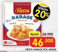 Promo Harga Fiesta Ayam Siap Masak Karage 400 gr - Superindo