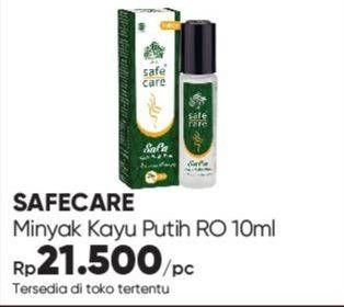 Promo Harga Safe Care Minyak Kayu Putih 10 ml - Guardian
