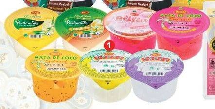 Promo Harga Inaco Pudding loe Vera/Nata De Coco Selasih  - Carrefour