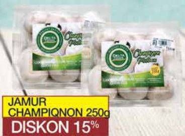 Promo Harga Jamur Champignon (Jamur Kancing) 250 gr - Yogya