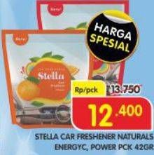 Promo Harga Stella Car Freshener Energic, Power  - Superindo